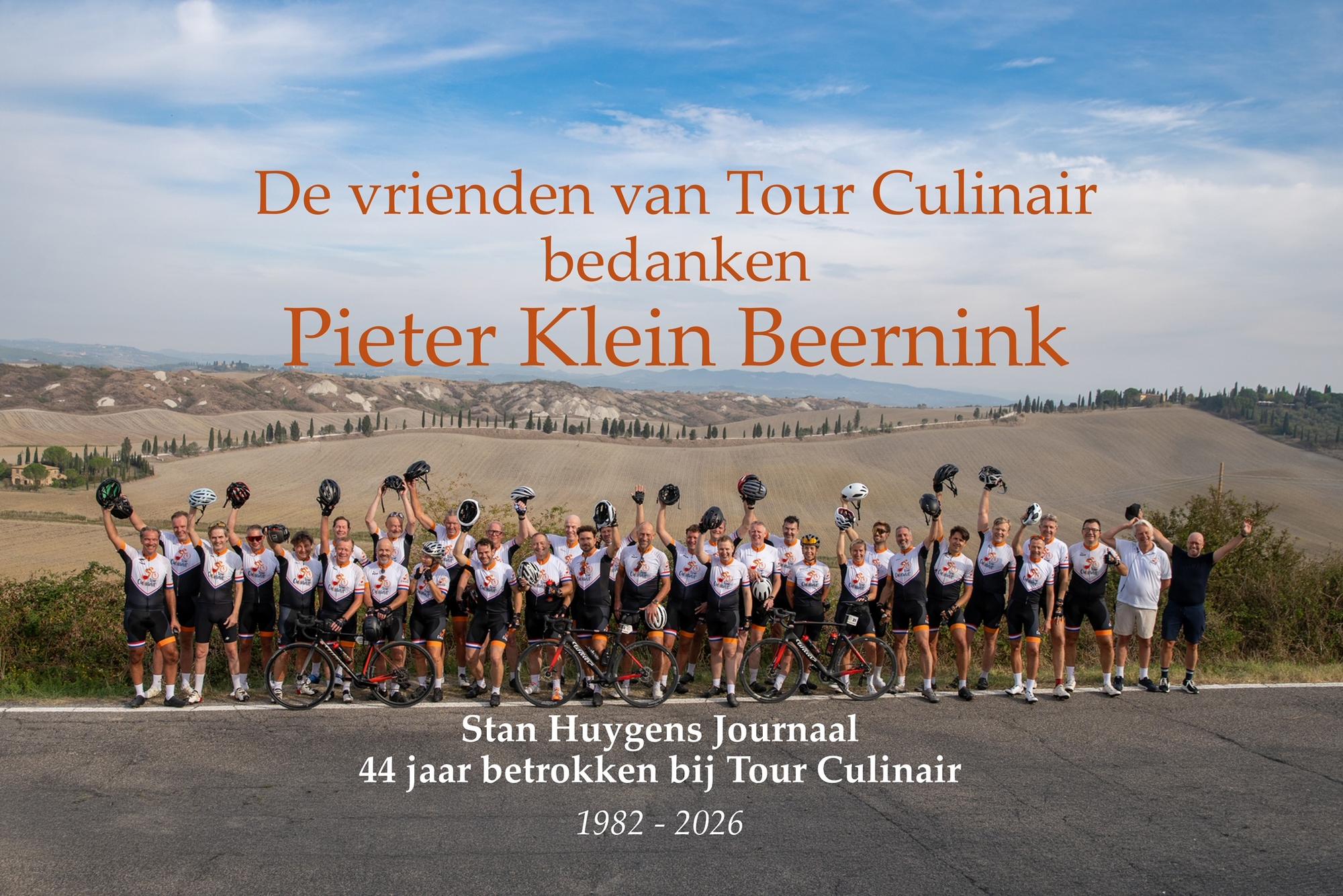 Tour Culinair en het Stan Huygens Journaal: 44 jaar gedeelde herinneringen