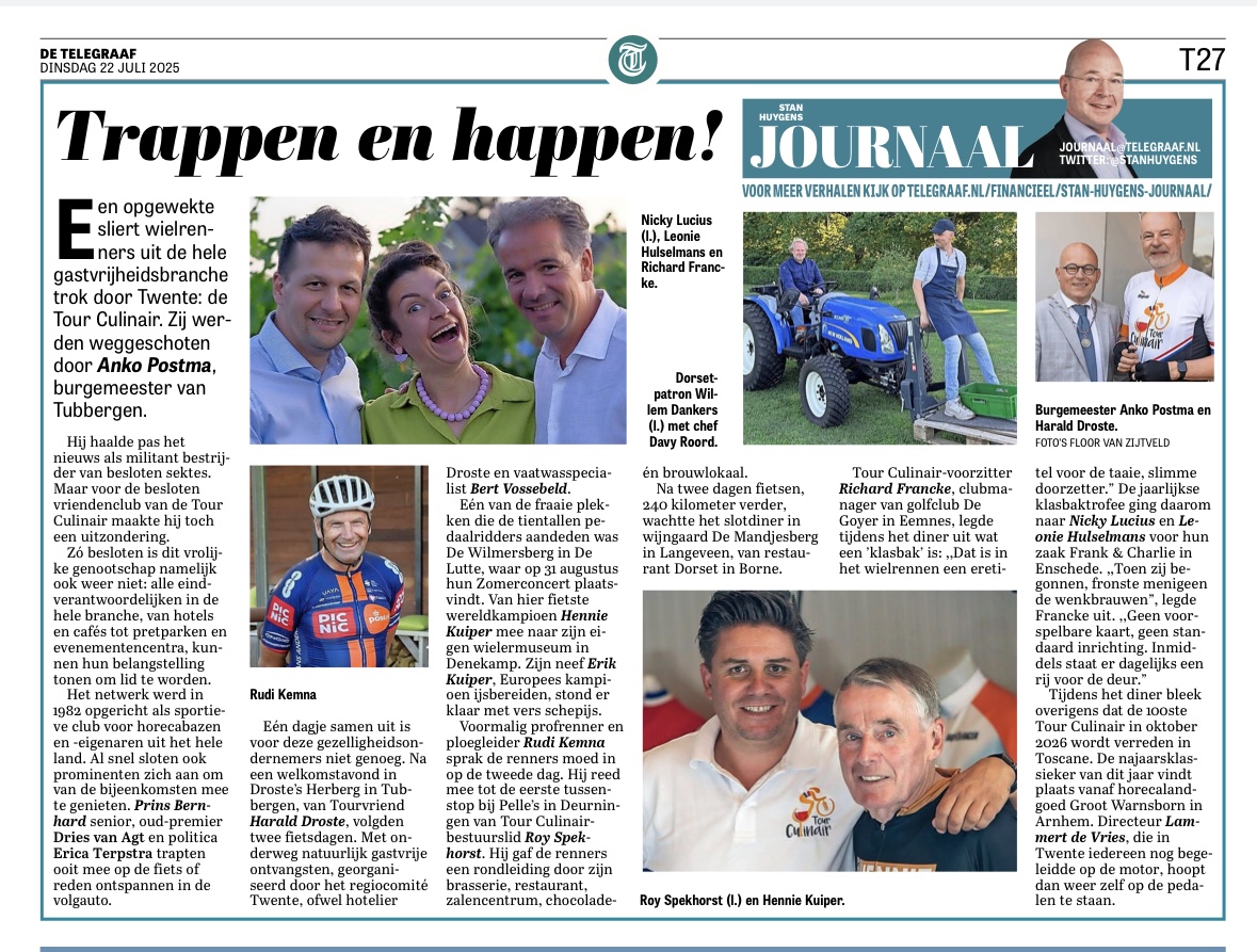 Tour Twente in het nieuws
