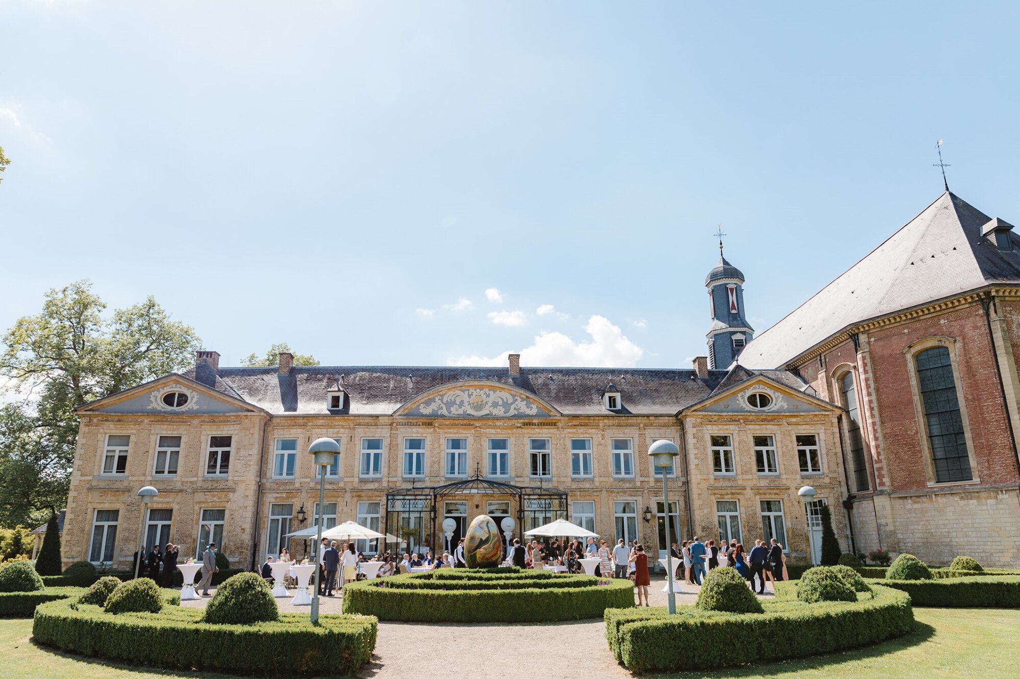 Chateau St Gerlach als trainingslocatie